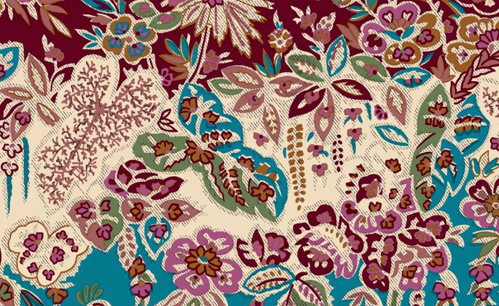 Aviary Paisley (A) - Tana Lawn - Eternal Collection - Liberty of London