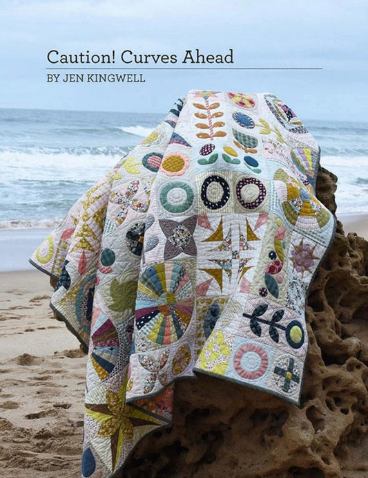 Caution Curves Ahead Quilt Booklet by Jen Kingwell