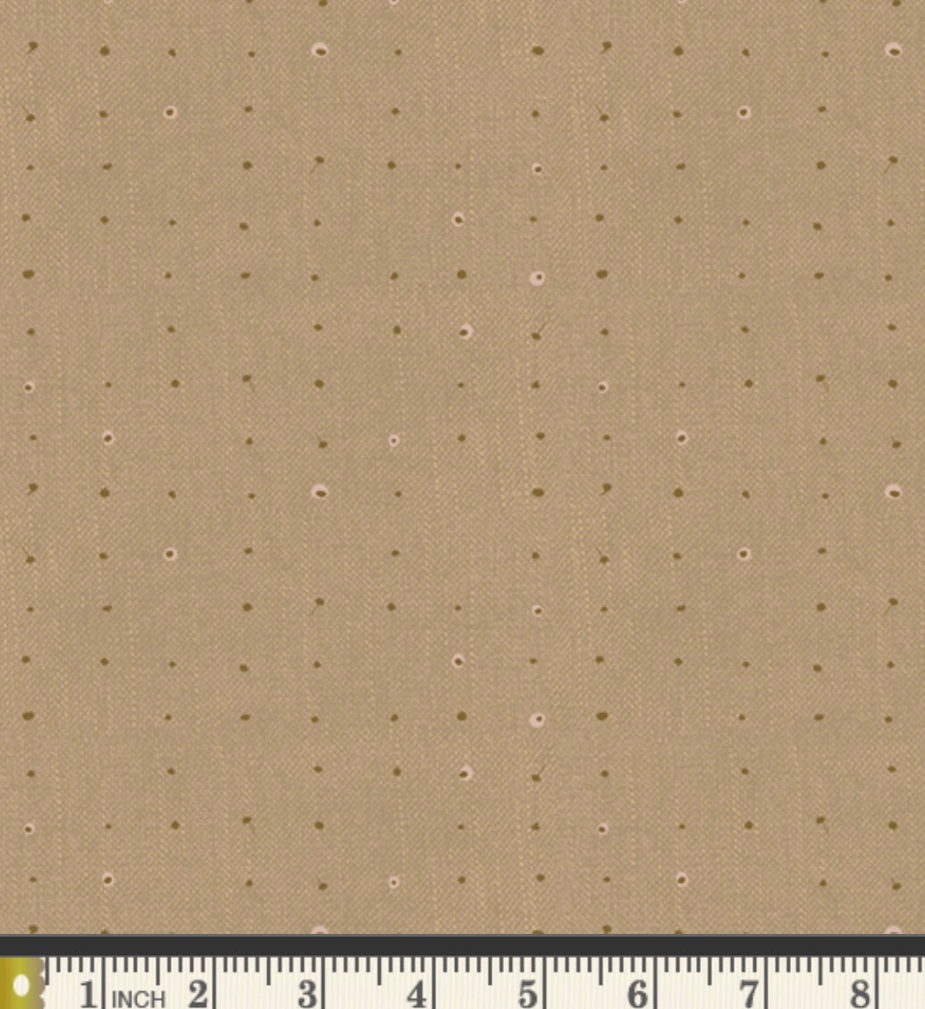 Seeds Flax - Seedling Collection by Katarina Roccella - Art Gallery Fabrics