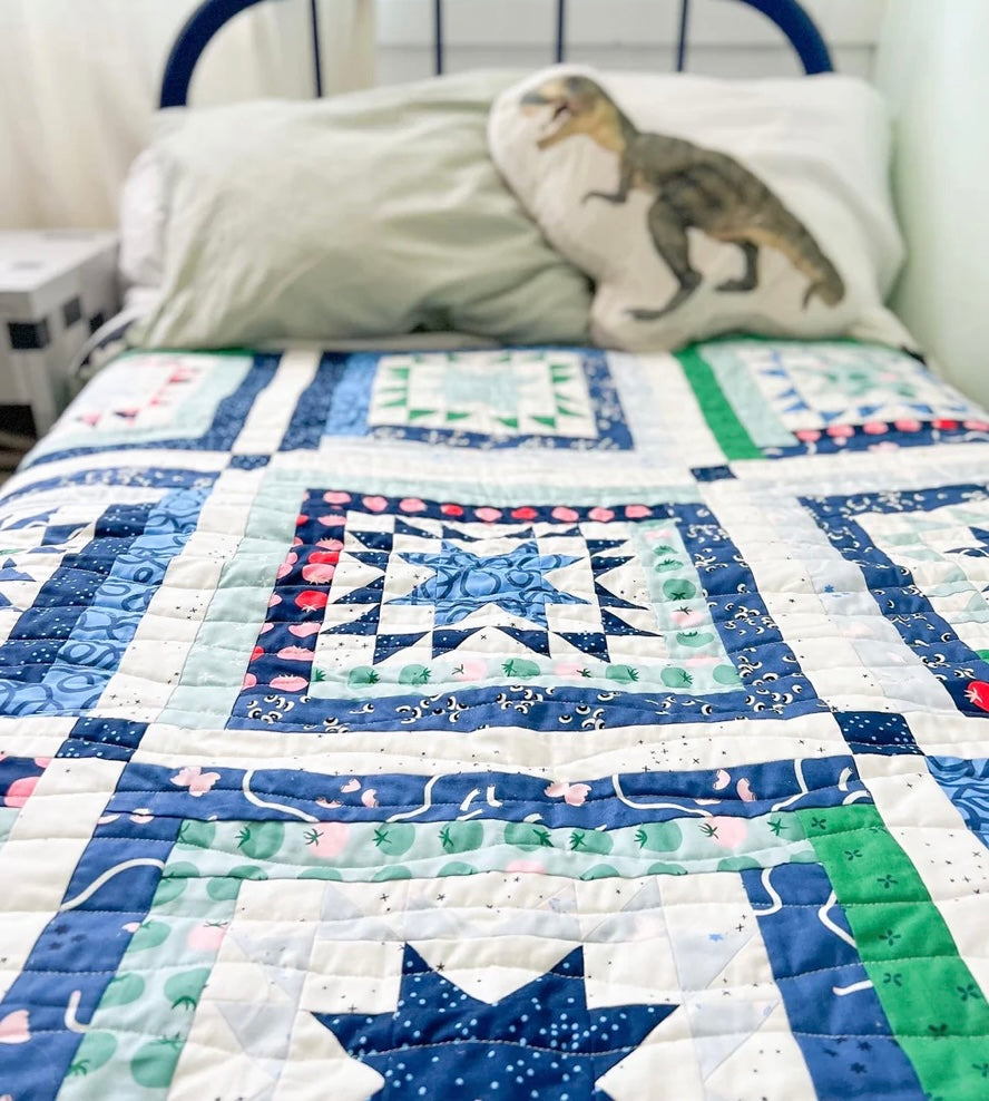 Cabin Nights Quilt Pattern by Prairie Quilt Co.
