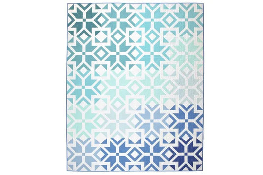 Nordic Star Quilt Pattern by Patchwork and Poodles