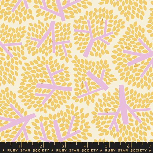 Natural RS3080 12 - Bird Is The Word Collection by Kimberly Kight - Ruby Star Society - Moda Fabric