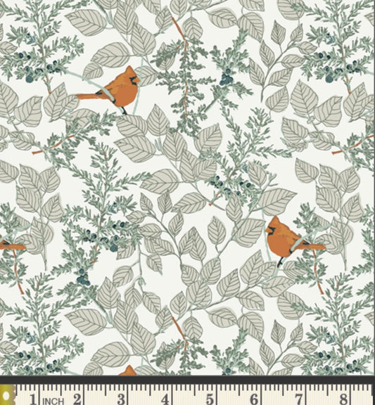Juniper Grove Snow - Juniper Collection by Sharon Holland - JUN22110 - Art Gallery Fabrics