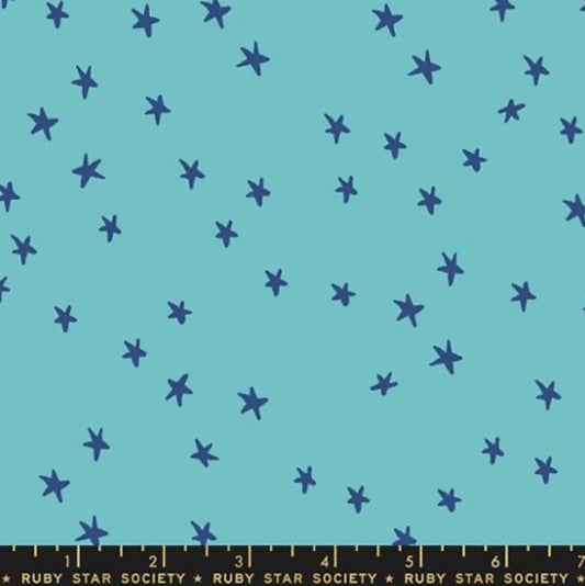 Turquoise - RS4109 43 - Starry Collection by Alexia Abegg - Ruby Star Society - Moda Fabrics