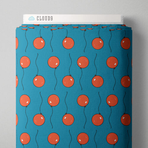 Balloon - Blue - 227860 - Goodnight Moon Collection by Margaret Wise Brown - Cloud9 Fabrics