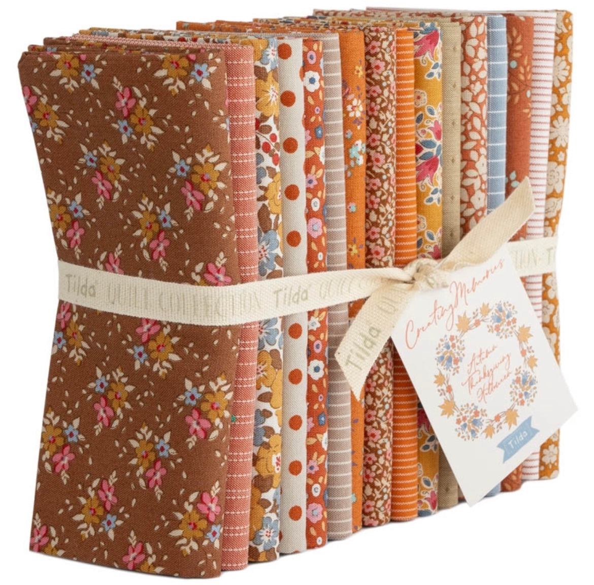 Preorder: Seasonal Fat Quarter Bundles - 16 fabrics - Creating Memories Collection by Tilda Fabrics