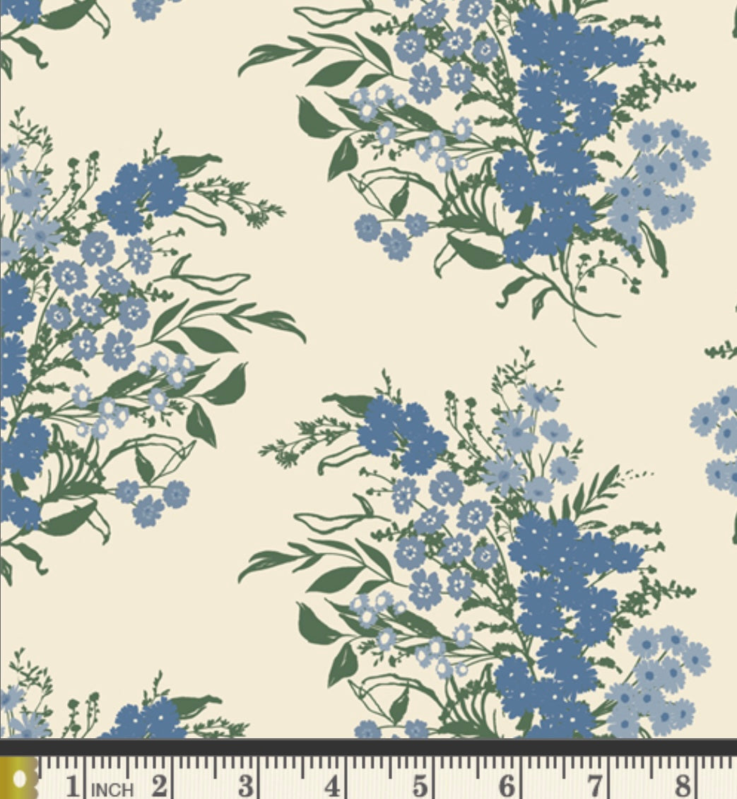 Meadow Clear Skies - AYP39206 - A Year of Petals Collection by Bonnie Christine - Art Gallery Fabrics