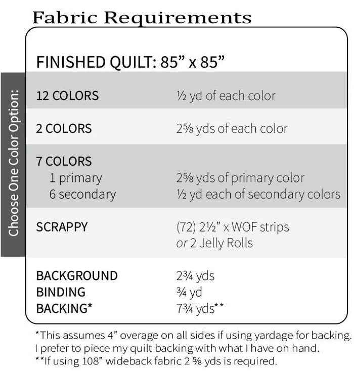 Big Sky Star Quilt Pattern by Plains & Pine