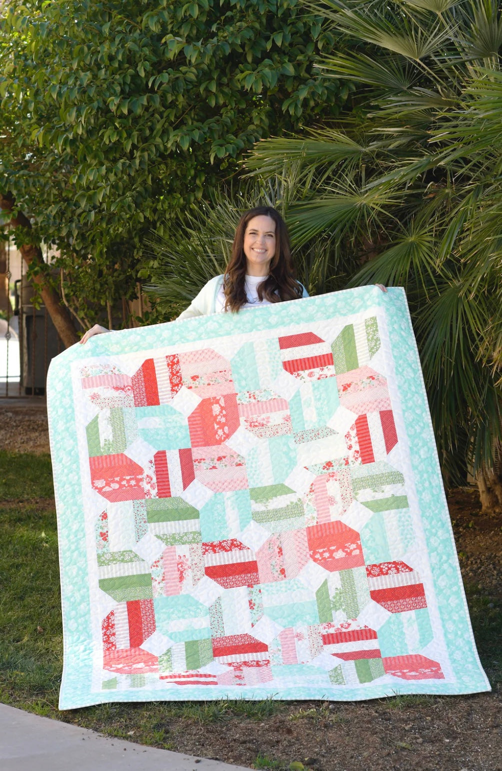 Jellybeans Quilt Pattern by Camille Roskelley of Thimble Blossoms
