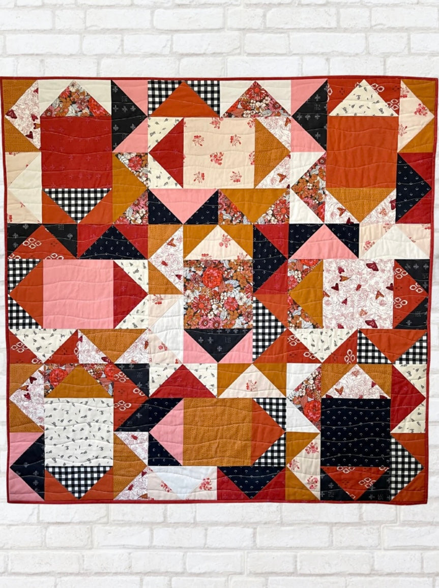 Cinnamon Spice Quilt Pattern by Sugar Stitches Quilt Co.