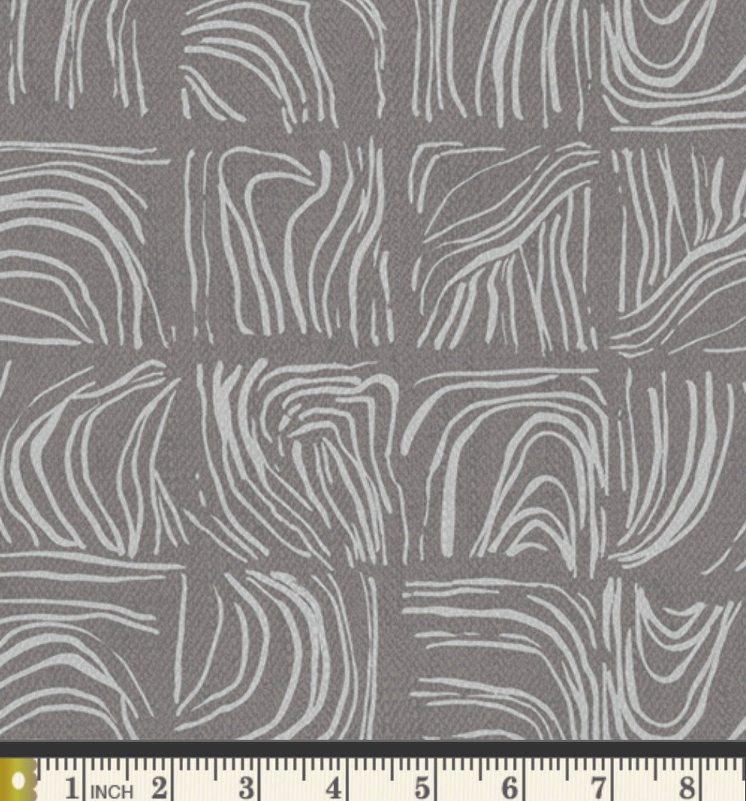 Bark Stamps Shadow - ART12054 - Abstrart Collection by Katarina Roccella - Art Gallery Fabrics