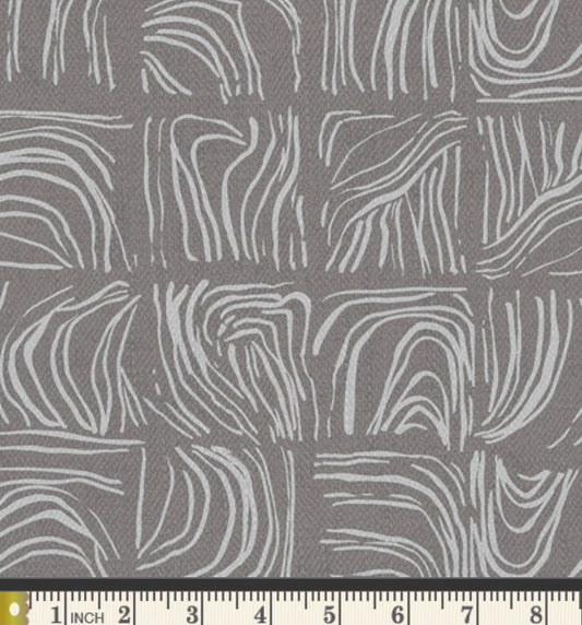Bark Stamps Shadow - ART12054 - Abstrart Collection by Katarina Roccella - Art Gallery Fabrics