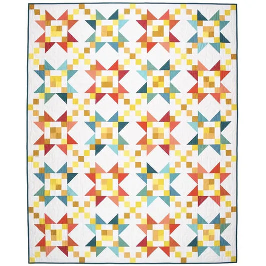 The Starlite Quilt Pattern by Patchwork and Poodles