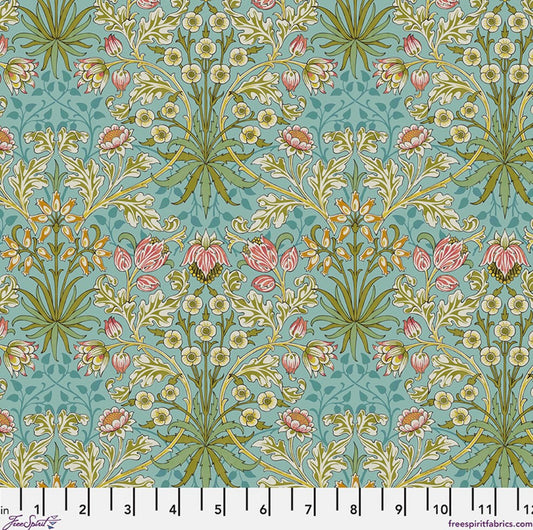 Hyacinth - Mineral - PWWM143.MINERAL - Bedford Park Collection by Morris and Co. - FreeSpirit Fabrics