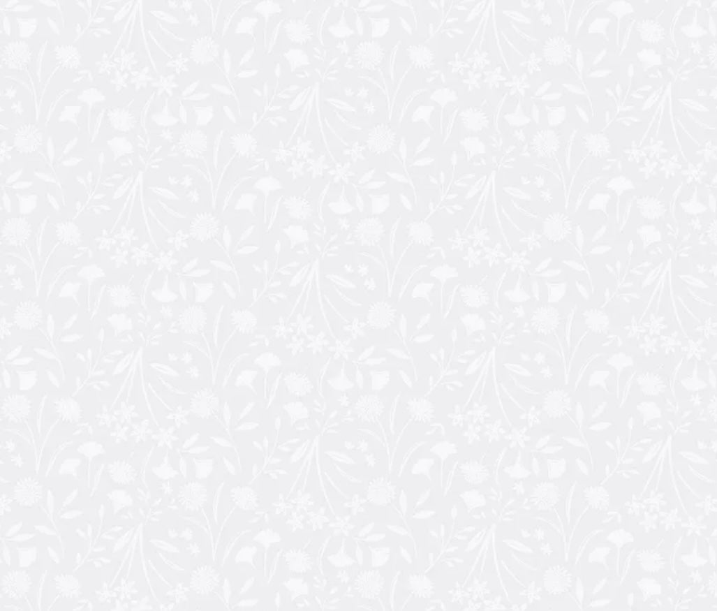 Floral Dusk - Pale Grey - CC45.1 - Evenfall Collection by Cassandra Connolly - Lewis & Irene