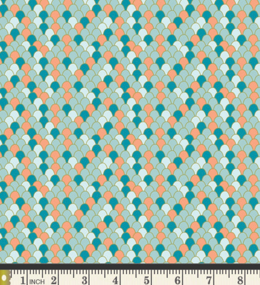 Mosaico Marinho Costa - COS77308 - Costeira Collection by AGF Studio - Art Gallery Fabrics