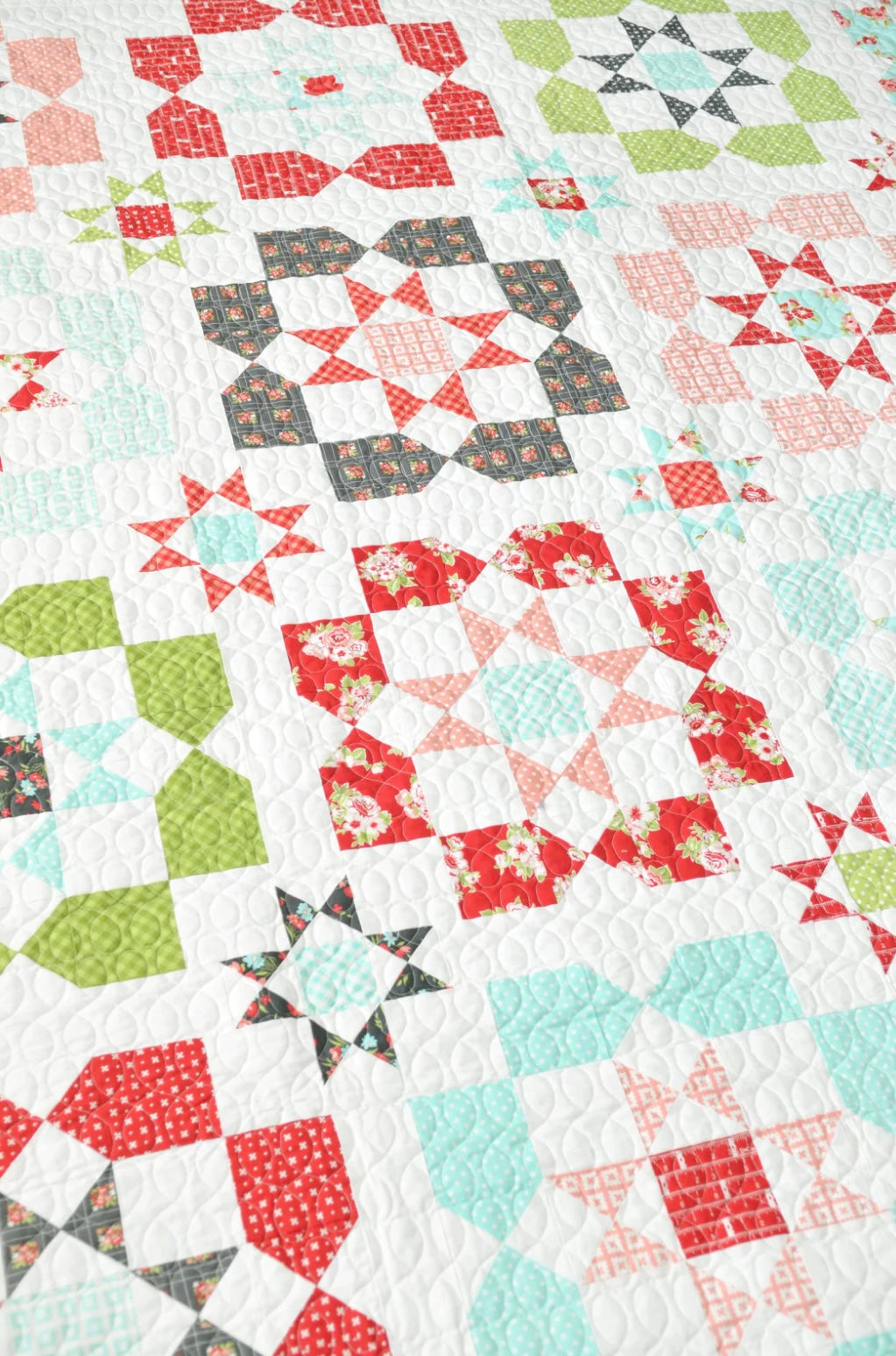 Lighthearted Quilt Pattern by Camille Roskelley