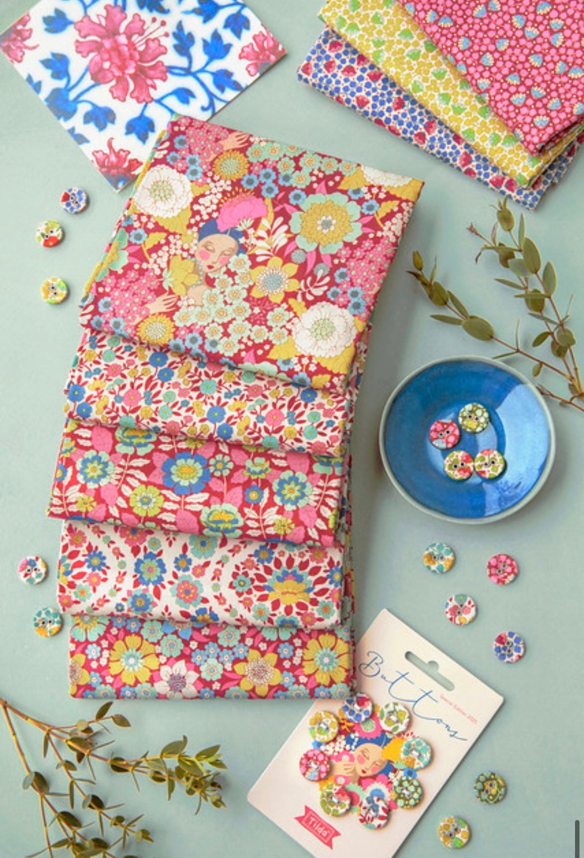 Wallflower Collection Bundles - Tilda Fabrics