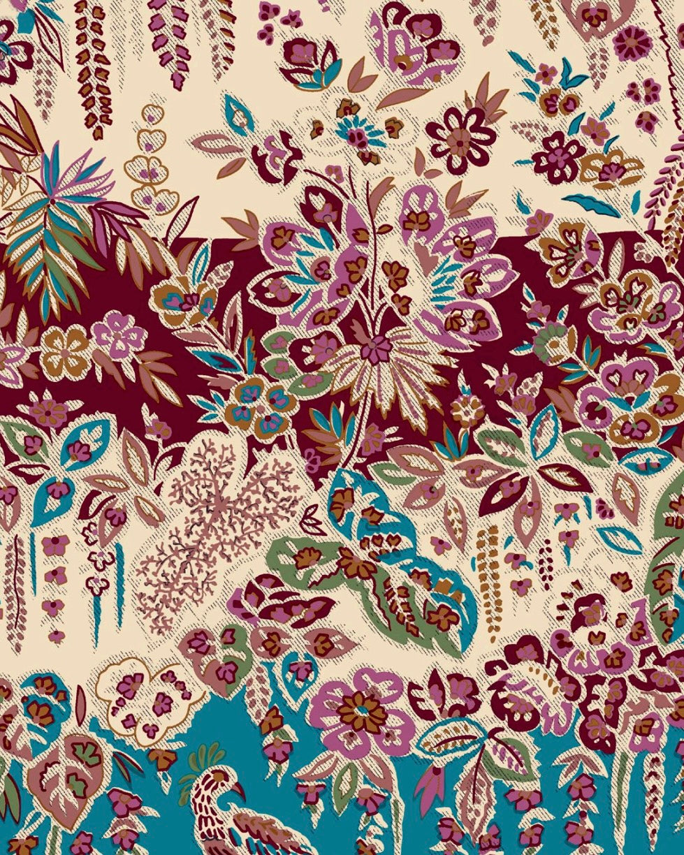 Aviary Paisley (A) - Tana Lawn - Eternal Collection - Liberty of London
