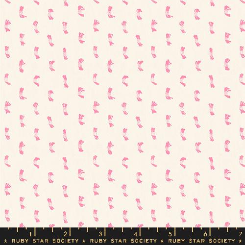 Natural Pink RS4128 13 - Warp & Weft Ooh Lucky Lucky Collection (WOVENS) by Alexia Abegg - Ruby Star Society - Moda Fabric