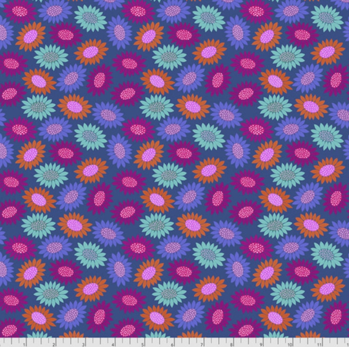 Picky - Blue - Bright Eyes Collection - Anna Maria Horner - FreeSpirit Fabrics