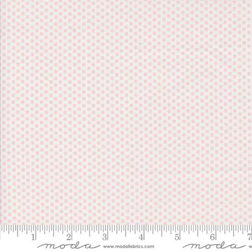 White Pink 18256 - Mixed Bag of Bon Bons Collection by Jen Kingwell - Moda Fabrics