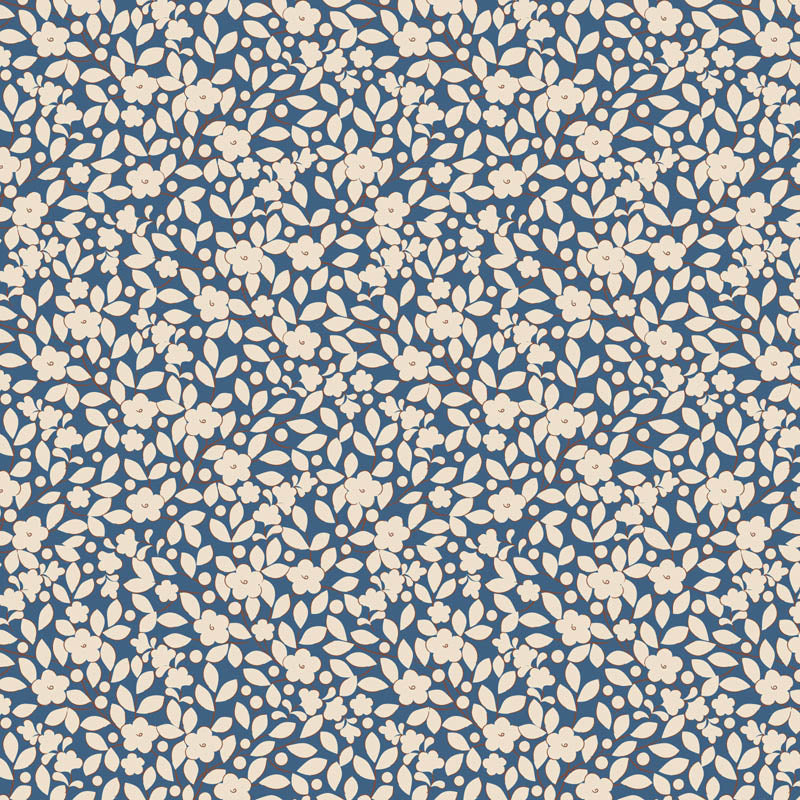 Avery Blue - TIL130126-V15 - Creating Memories Collection - Tilda Fabrics
