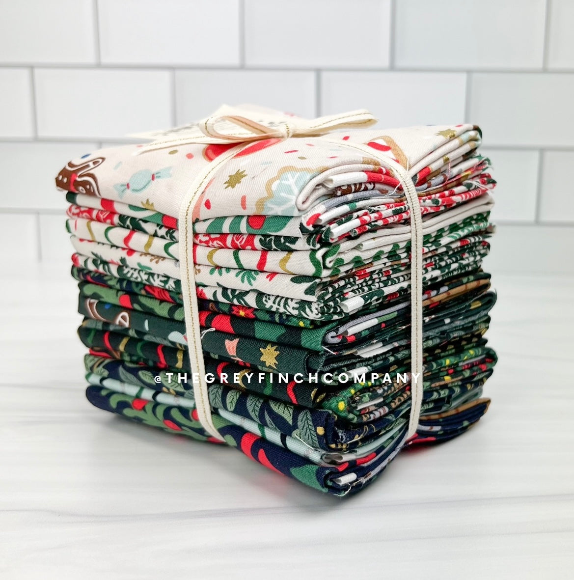 Holiday Classics 2 Collection Fat Quarter Bundle - 15 Fat Quarters - Rifle Paper Company