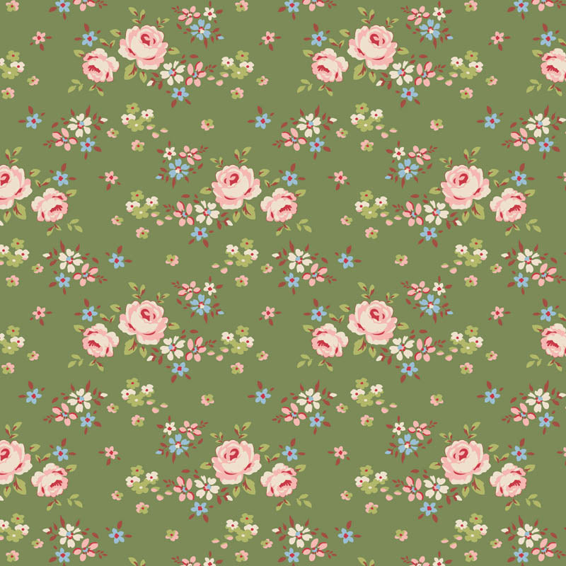 Gracie Green - TIL130151-V15 - Creating Memories Collection - Tilda Fabrics