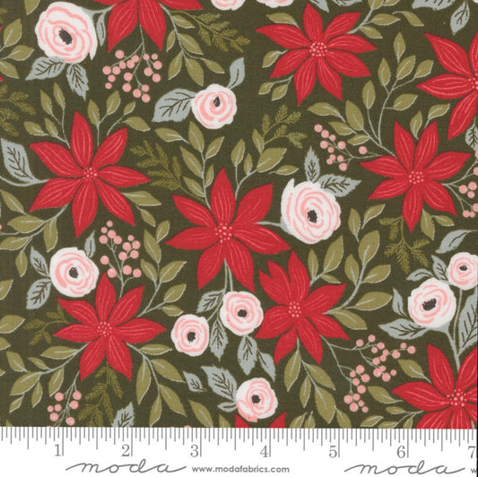 Wintergreen 5240 13 - Berry and Pine Collection by Lella Boutique - Moda Fabrics