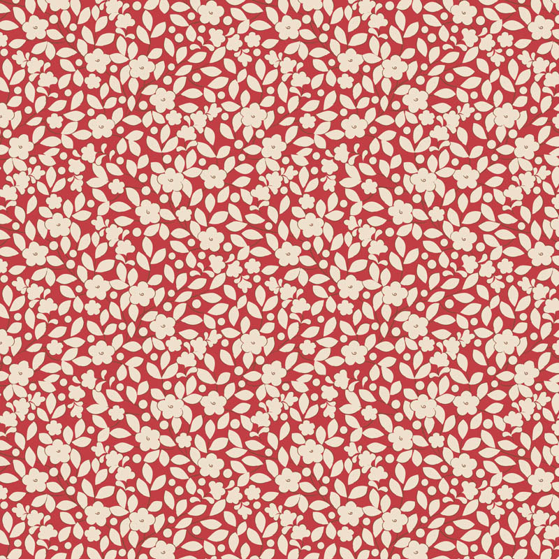 Avery Red - TIL130144-V15 - Creating Memories Collection - Tilda Fabrics