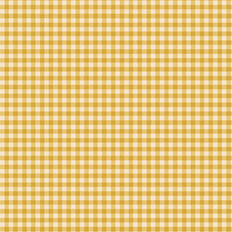 Gingham Yellow Woven - TIL160065-V15 - Creating Memories Collection - Tilda Fabrics