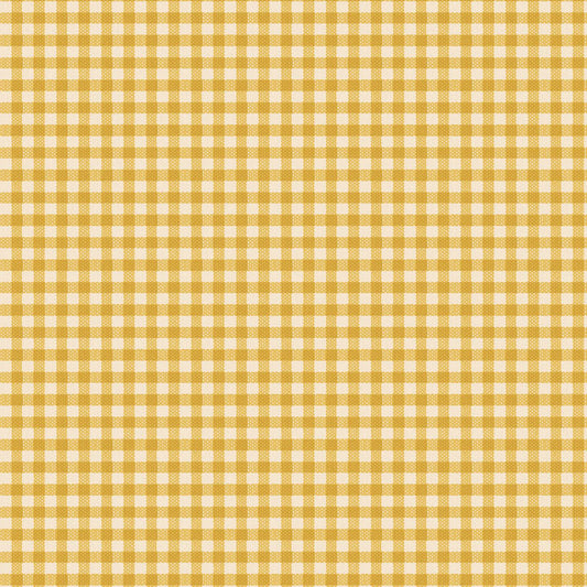 Gingham Yellow Woven - TIL160065-V15 - Creating Memories Collection - Tilda Fabrics