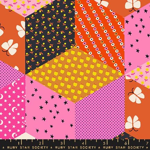 Pink RS4112 11 - Ooh Lucky Lucky Collection by Alexia Abegg - Ruby Star Society - Moda Fabric