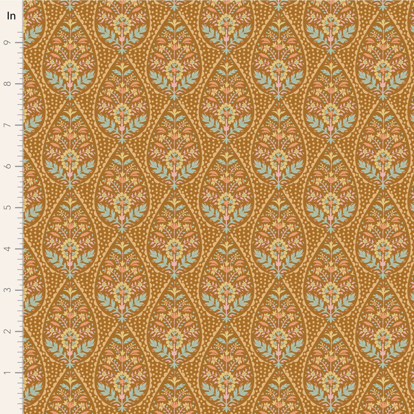 Adina - Ochre - 100566 - Sanctuary Collection - Tilda Fabrics