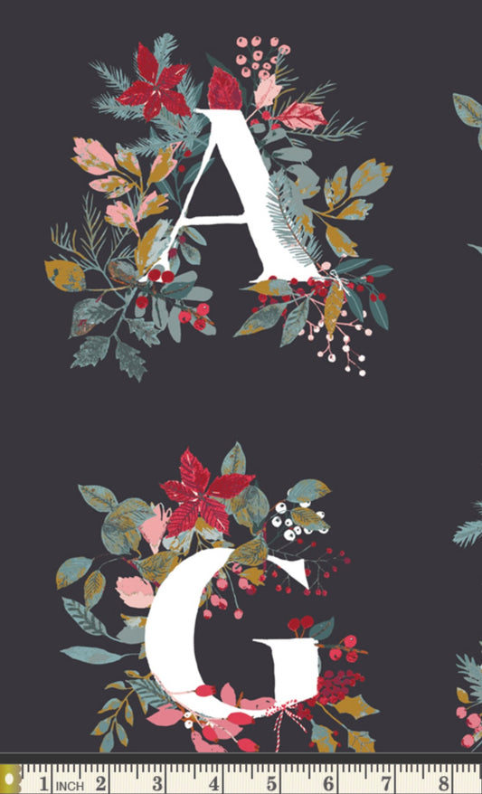 Jingle All the Letters Panel - ADV25918 - Adventale Collection by Katarina Roccella - Art Gallery Fabrics