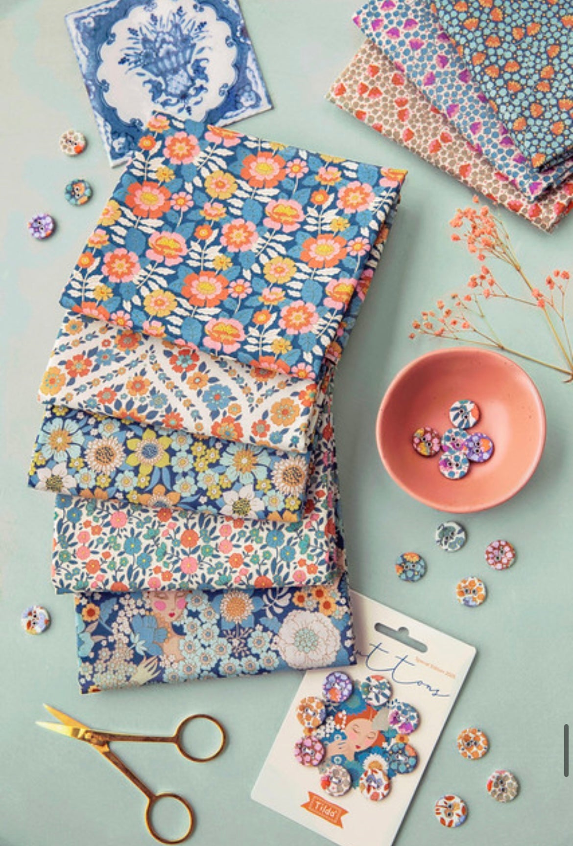 Wallflower Collection Bundles - Tilda Fabrics