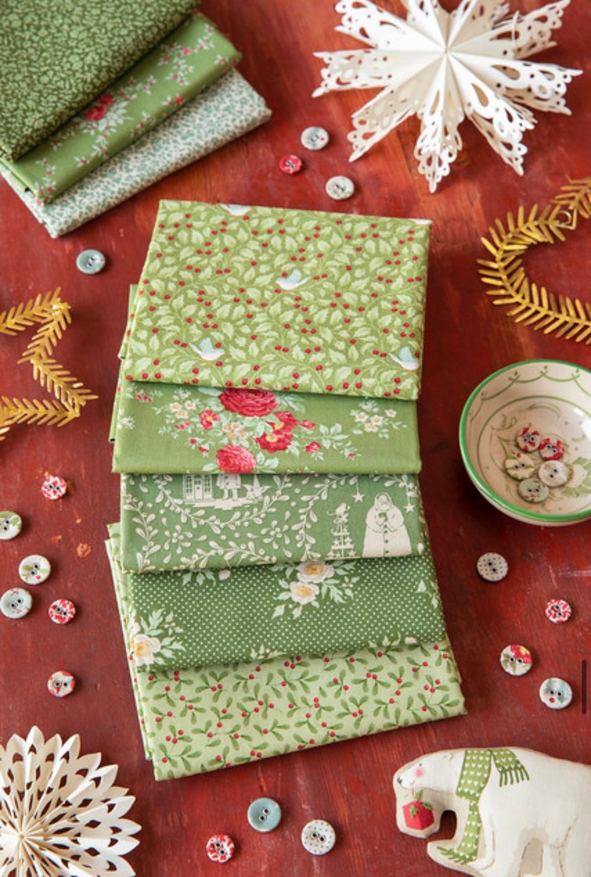 Preorder: Merry Little Christmas Collection Bundle - 20 fabrics - Tilda Fabrics
