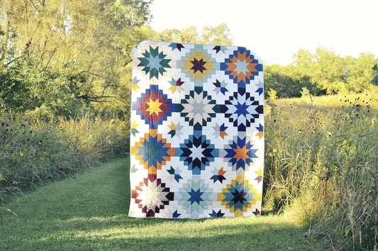 Harvest Star Quilt Pattern by Patchwork and Poodles