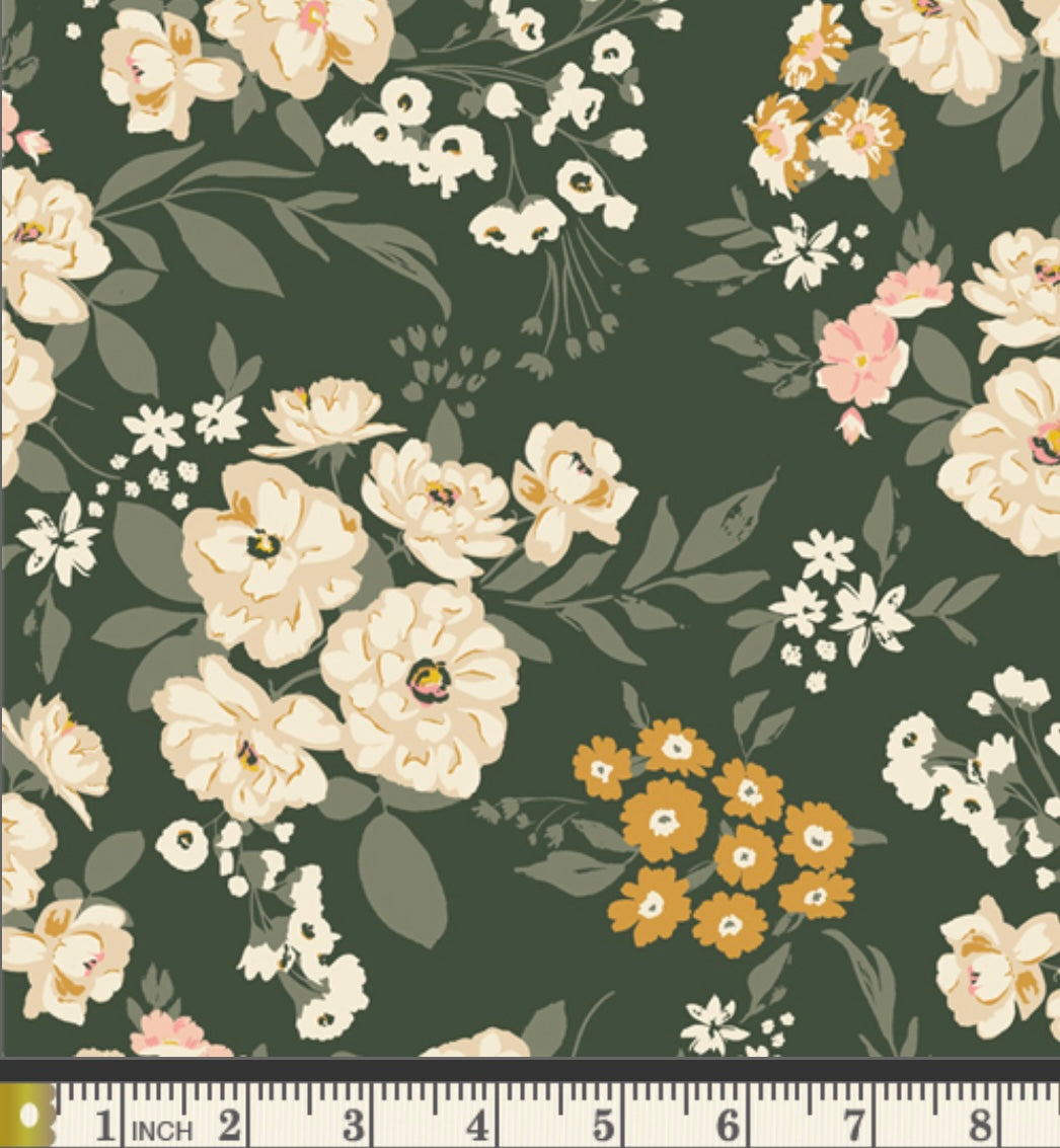 Garden Sonnet Dusk - AYP39200 - A Year of Petals Collection by Bonnie Christine - Art Gallery Fabrics