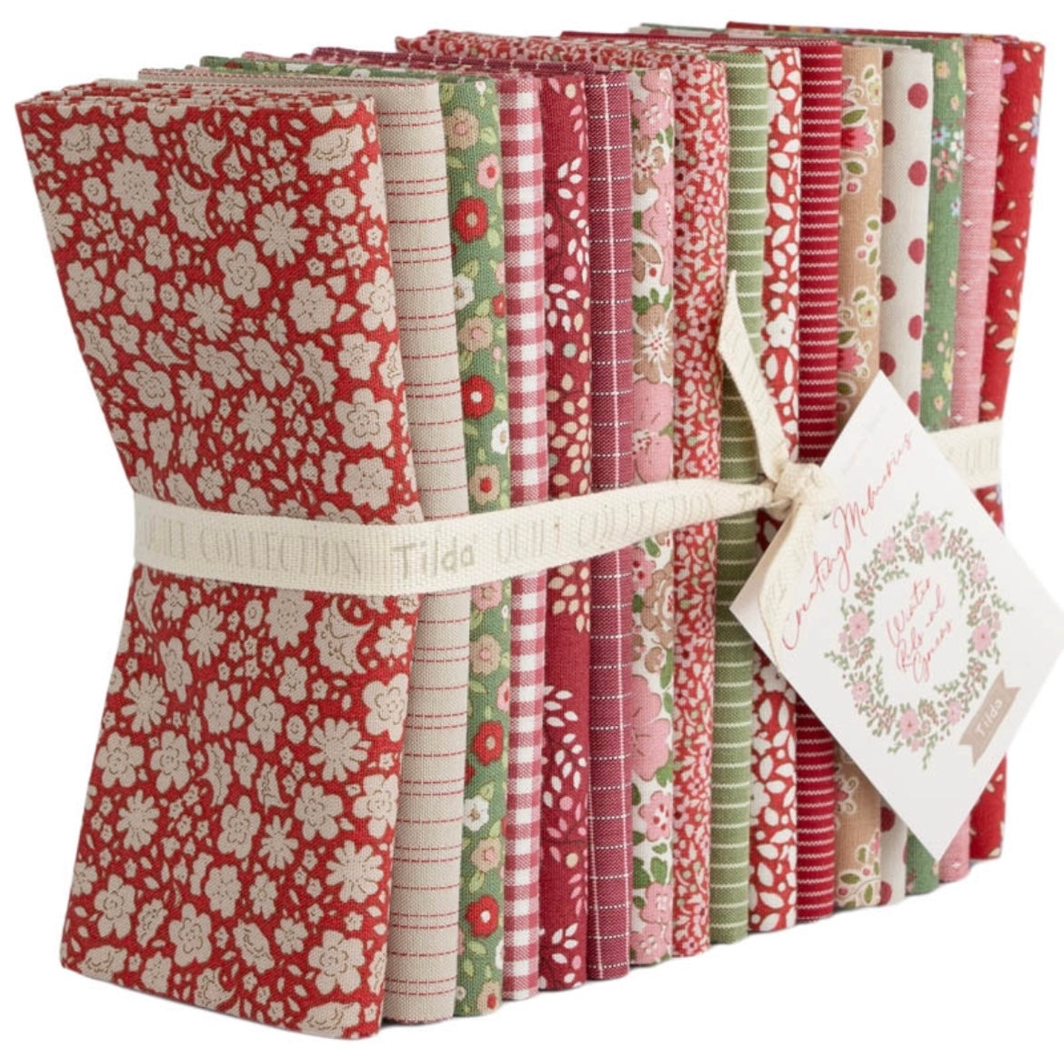 Preorder: Seasonal Fat Quarter Bundles - 16 fabrics - Creating Memories Collection by Tilda Fabrics