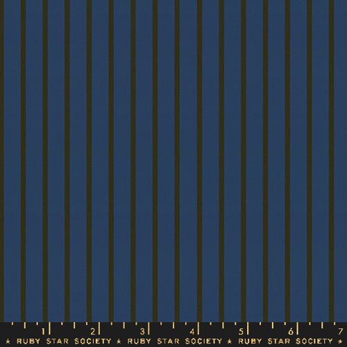 Navy RS4123 14 - Warp & Weft Ooh Lucky Lucky Collection (WOVENS) by Alexia Abegg - Ruby Star Society - Moda Fabric