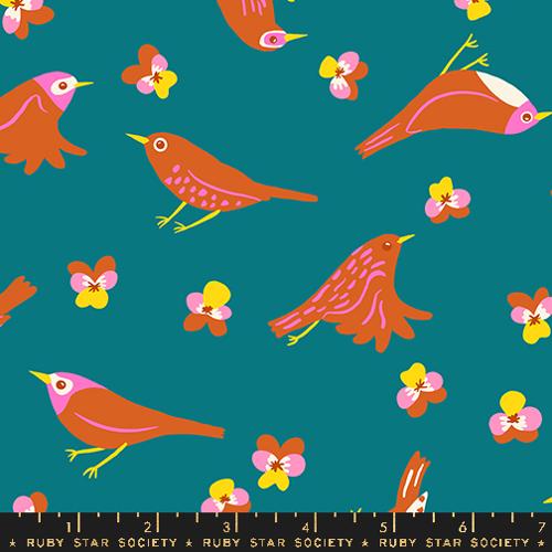 Storytime RS3076 13 - Bird Is The Word Collection by Kimberly Kight - Ruby Star Society - Moda Fabrics