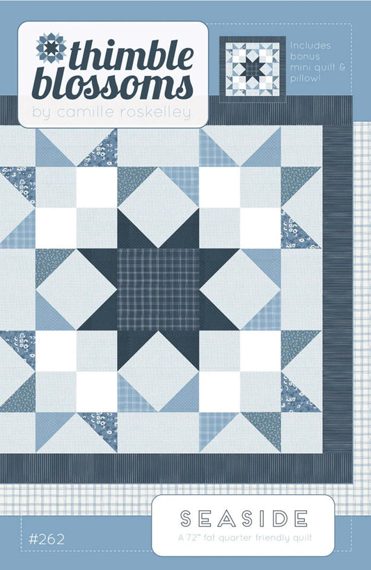 Seaside Quilt Pattern by Camille Roskelley of Thimble Blossoms