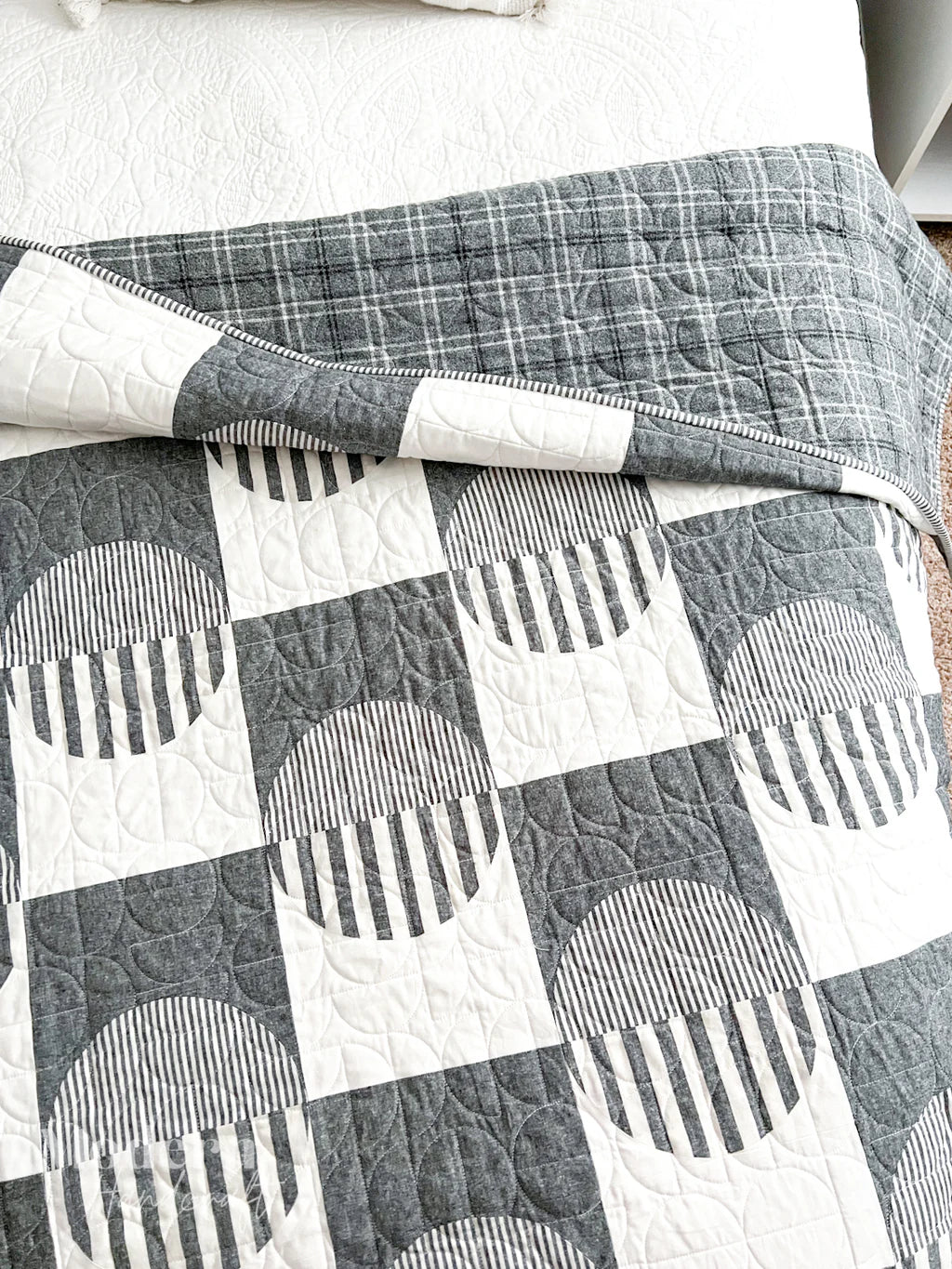 Checkers Quilt Pattern by Modern Handcraft