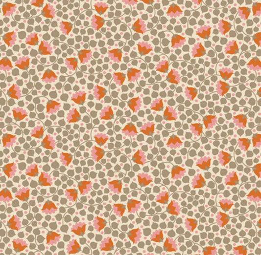 Bellflower - Sand - 110134 - Wallflower Blender Collection - Tilda Fabrics