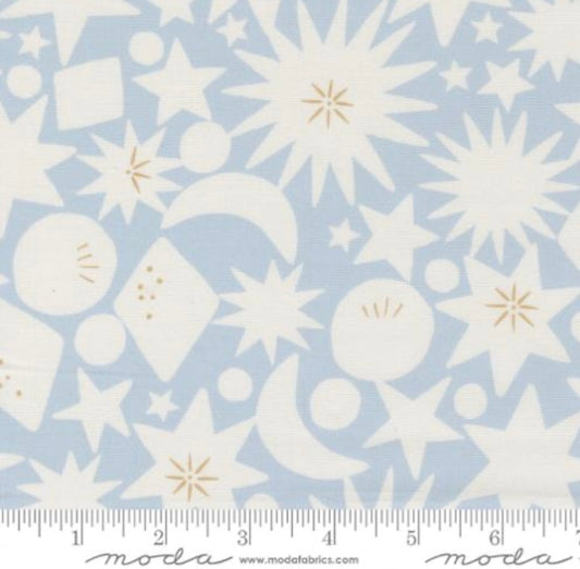 Sky - 25905 14 - To The Moon And Back Collection by Paper + Cloth - Moda Fabrics