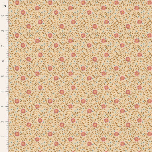 Daisydream - Tan - 100568 - Sanctuary Collection - Tilda Fabrics