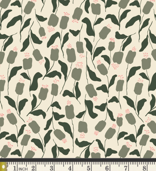 Mountain Buds Whisper - AYP39208 - A Year of Petals Collection by Bonnie Christine - Art Gallery Fabrics