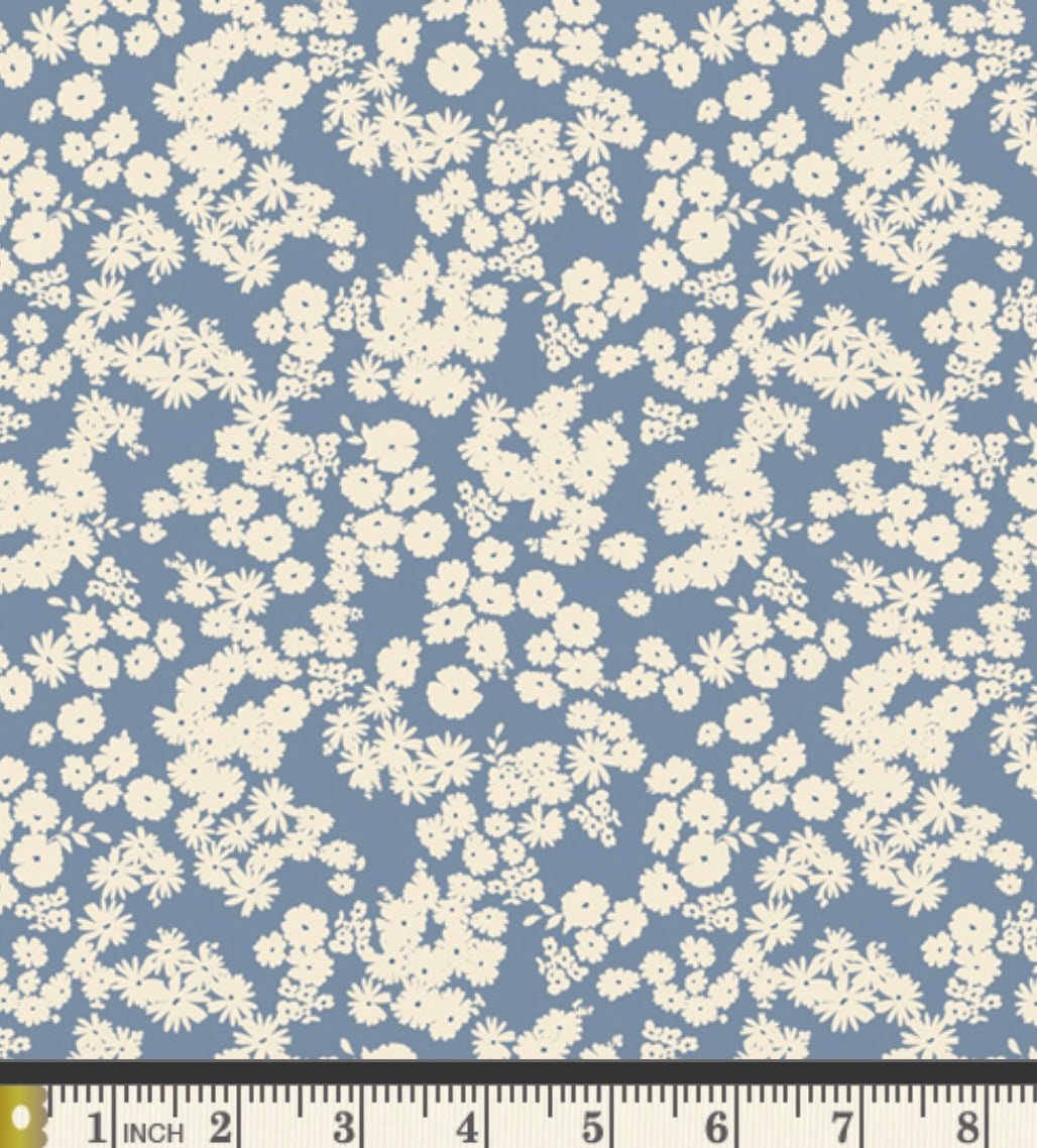 Smoky Blossoms Cloud - AYP39205 - A Year of Petals Collection by Bonnie Christine - Art Gallery Fabrics